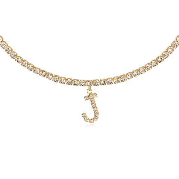 ✨Kaina 14k Gold Plated Initial Choker✨ - Picture 13 of 16